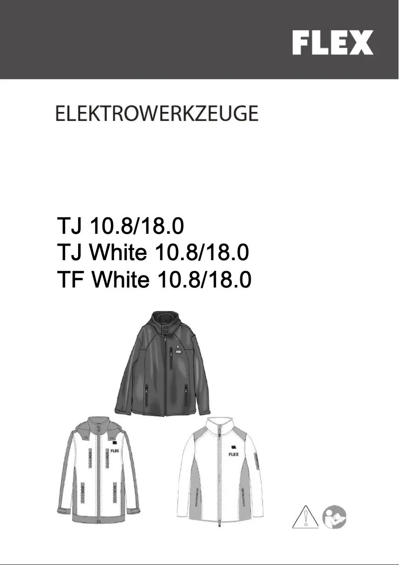 Página nº 1 - Manual de usuario Flex TF White 10.8/18.0