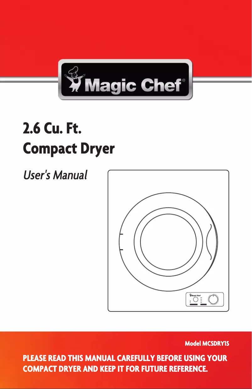 Imagen de la primera página del manual del dispositivo MCSDRY1S