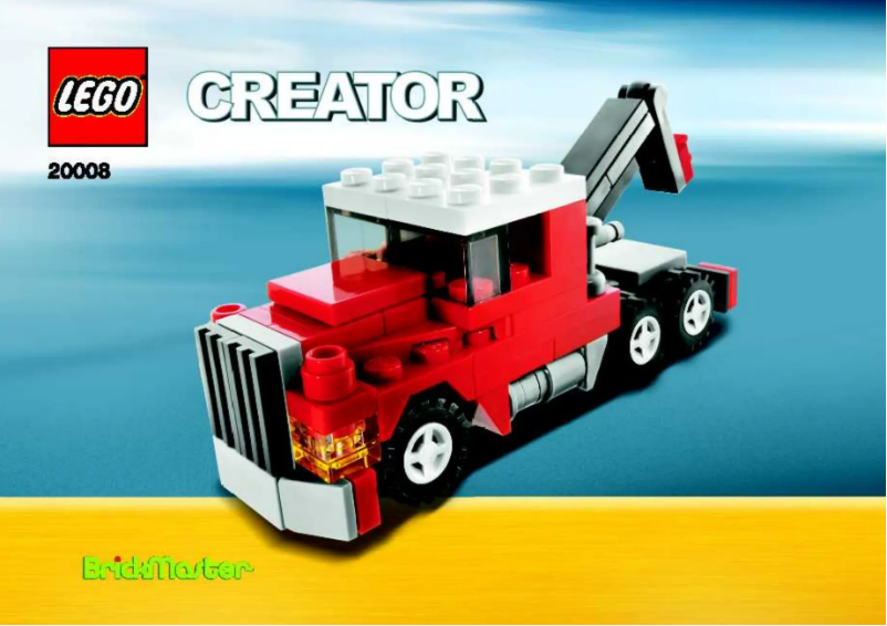 Página 1 del manual Manual de usuario Lego 2009 BM Creator MAY