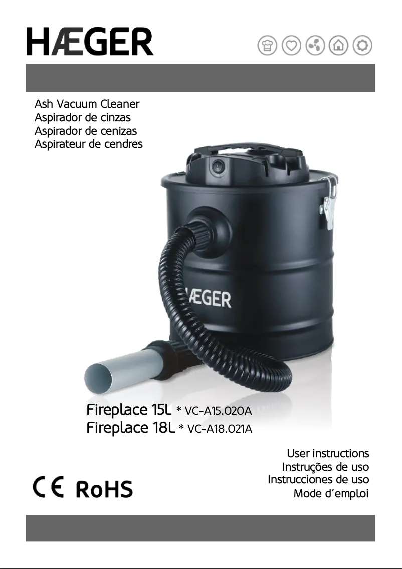 Página 1 del manual Manual de usuario Haeger VC-A15.020A