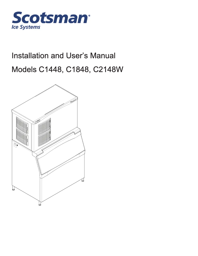 Imagen de la primera página del manual del dispositivo C1448SA-3