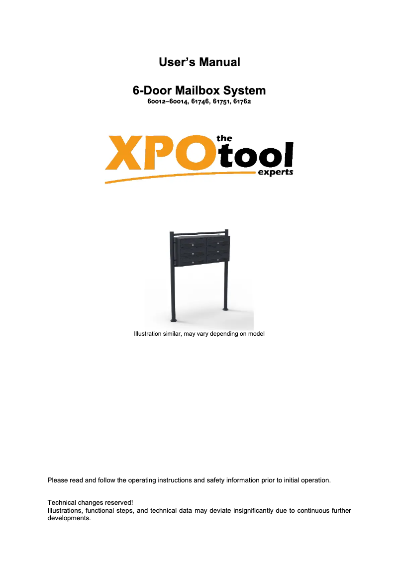 Página nº 1 - Manual de usuario WilTec 61751