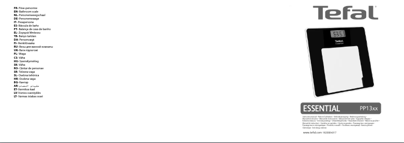 Página nº 1 - Manual de usuario Tefal Essential PP1303