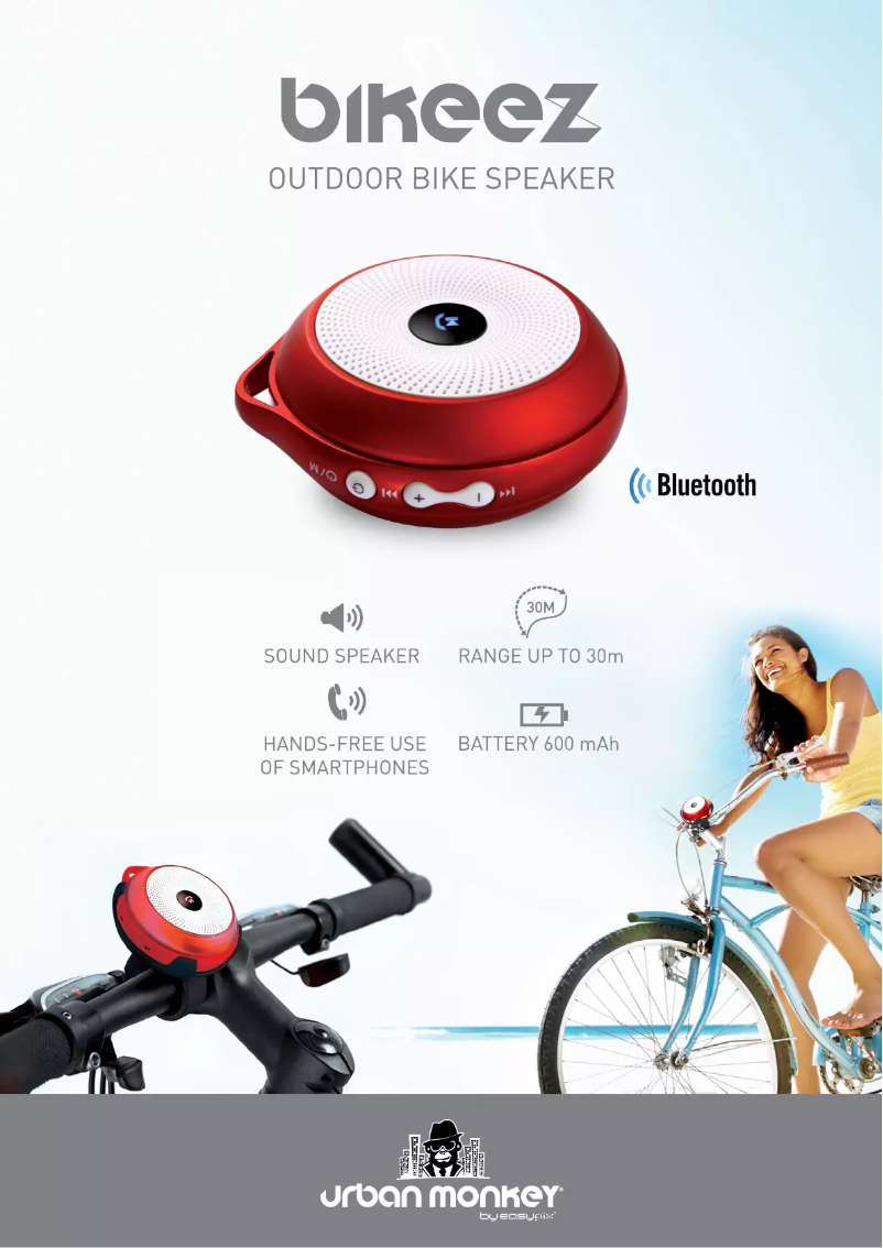 Imagen de la primera página del manual del dispositivo BikeeZ