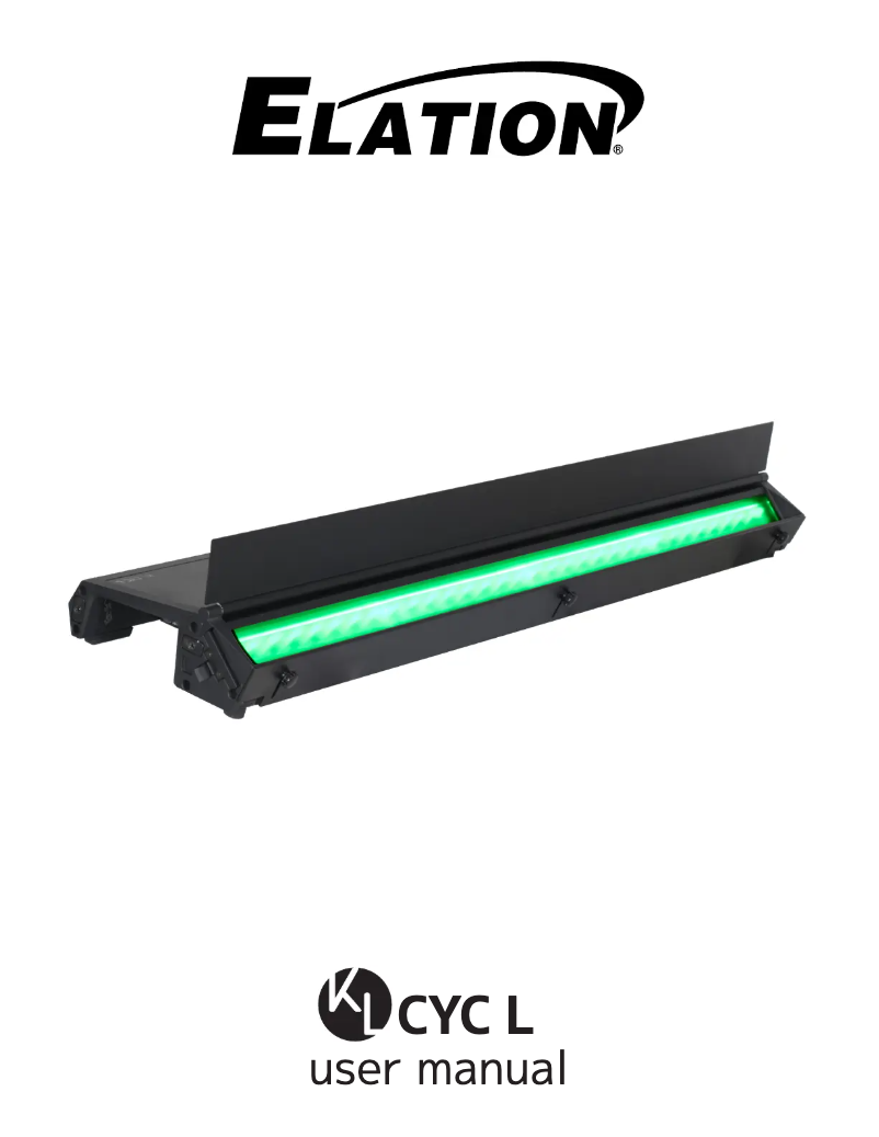 Imagen de la primera página del manual del dispositivo KL Cyc L