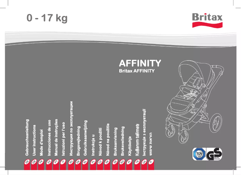 Imagen de la primera página del manual del dispositivo Affinity
