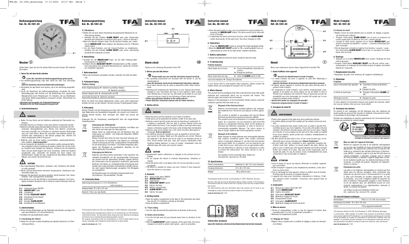 Imagen de la primera página del manual del dispositivo 60.1041.02