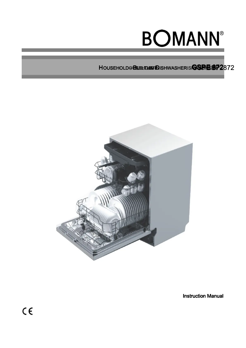 Página 1 del manual Manual de usuario Bomann GSPE 872