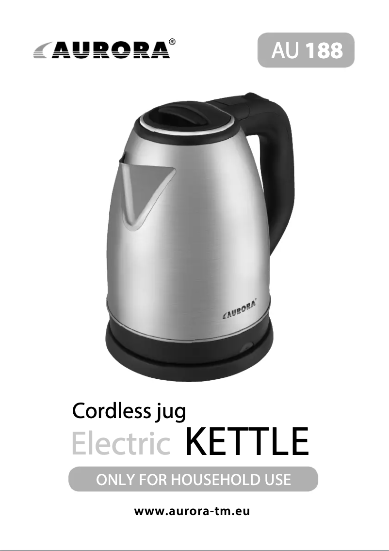 Imagen de la primera página del manual del dispositivo AU188