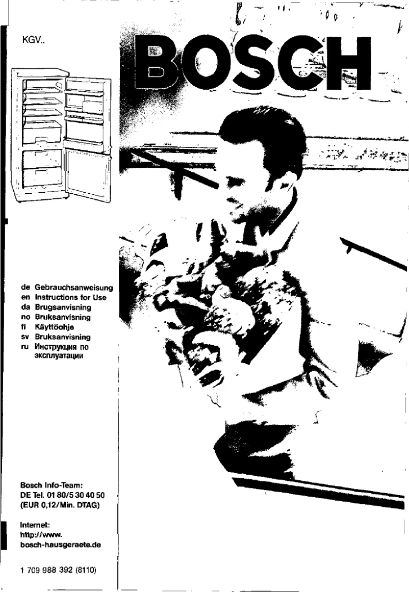 Imagen de la primera página del manual del dispositivo KGV31421IE