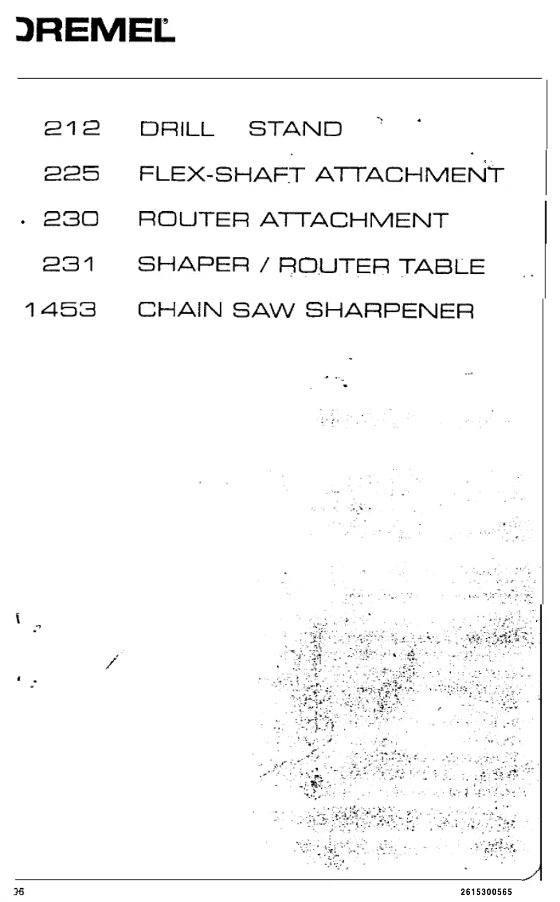 Imagen de la primera página del manual del dispositivo 225