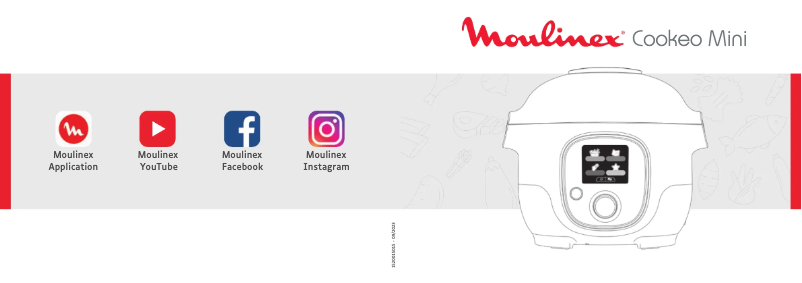 Imagen de la primera página del manual del dispositivo Cookeo CE880410