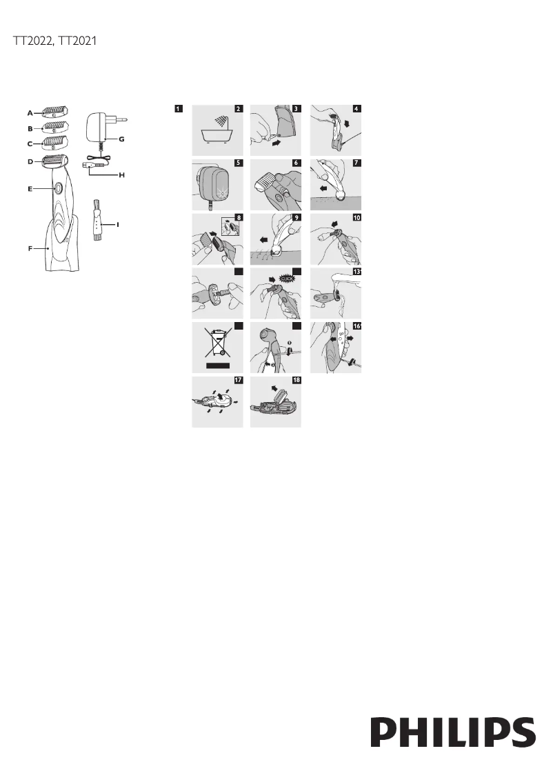 Imagen de la primera página del manual del dispositivo TT2021