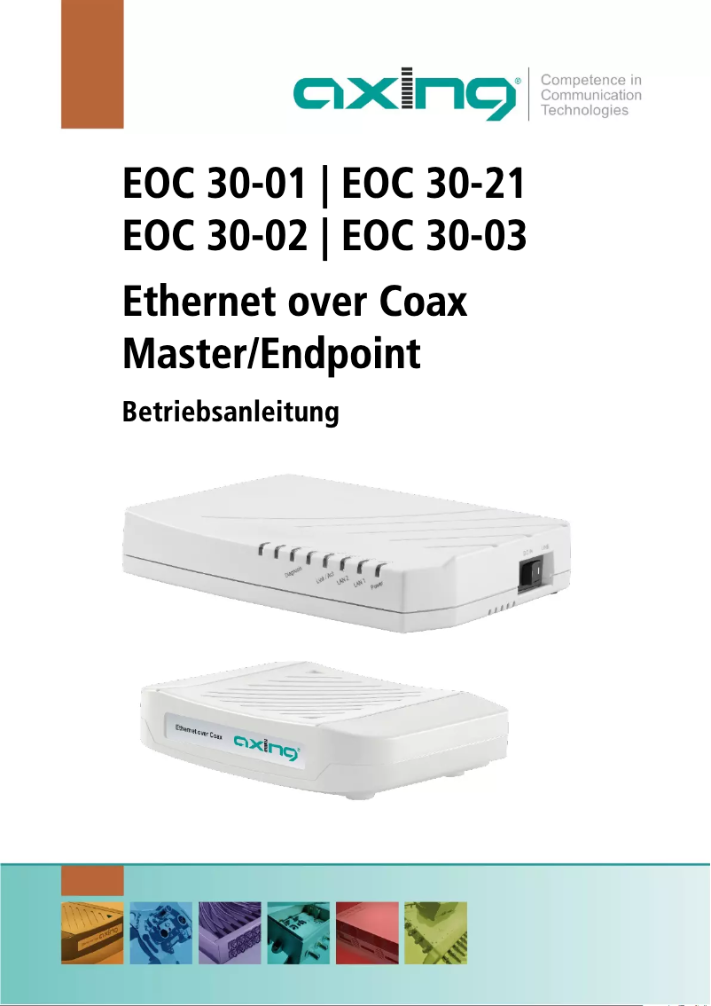 Página 1 del manual Manual de usuario Axing EOC 30-01