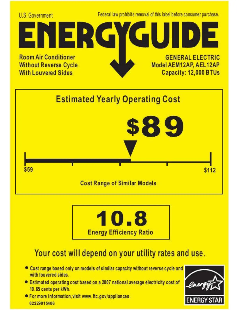 Imagen de la primera página del manual del dispositivo AEL12AP