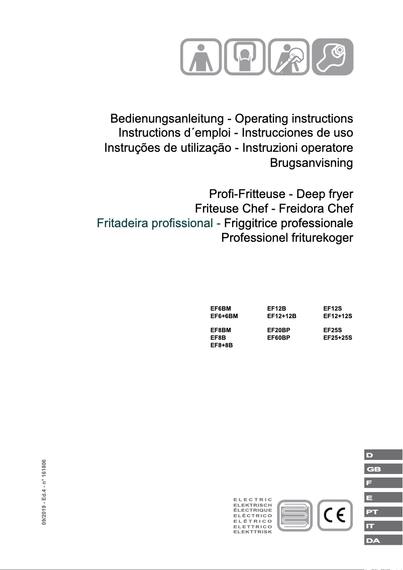 Imagen de la primera página del manual del dispositivo EF8+8B