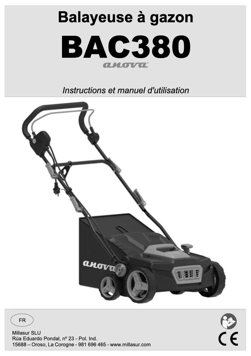 Página nº 1 - Manual de usuario Anova BAC380