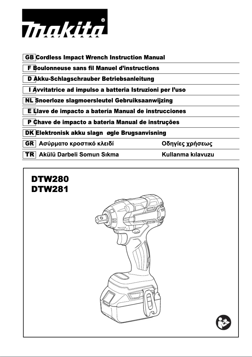 Imagen de la primera página del manual del dispositivo DTW281RTJ