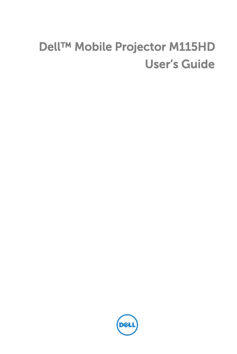 Imagen de la primera página del manual del dispositivo M115HD