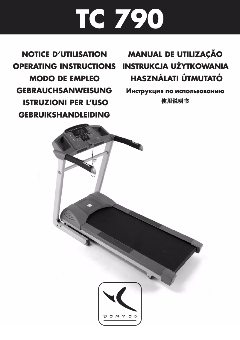 Imagen de la primera página del manual del dispositivo TC 790