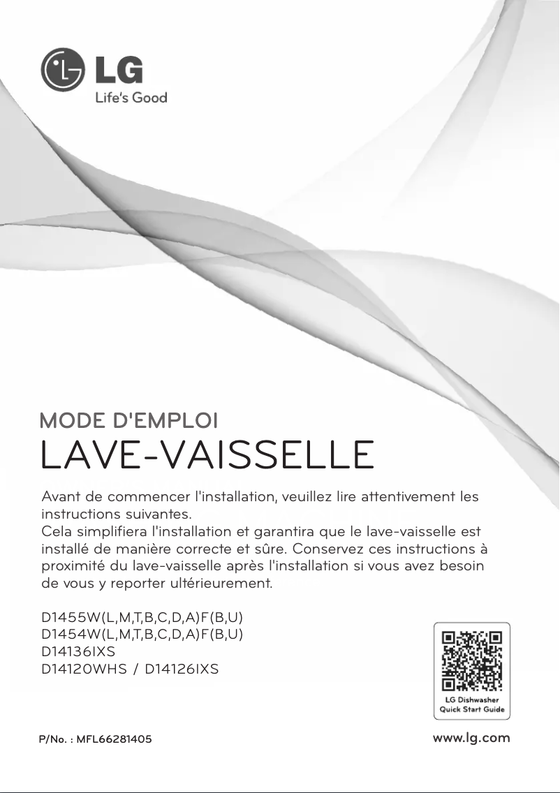 Página nº 1 - Manual de usuario LG D14126IXS