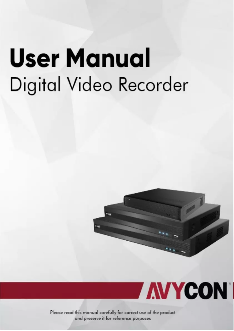 Página nº 1 - Manual de usuario Avycon AVR-HT804A