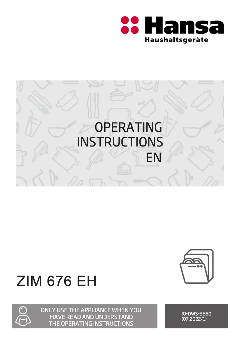 Página 1 del manual Manual de usuario Hansa ZIM 676 EH