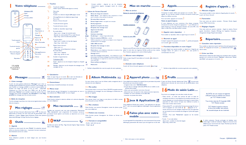 Imagen de la primera página del manual del dispositivo OT-V570