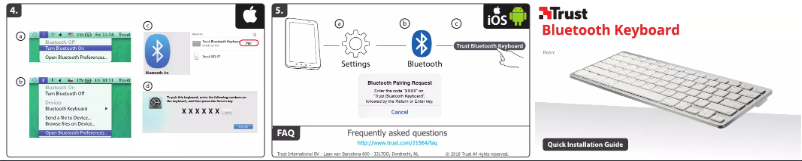 Página 1 del manual Manual de usuario Trust Basic 21564
