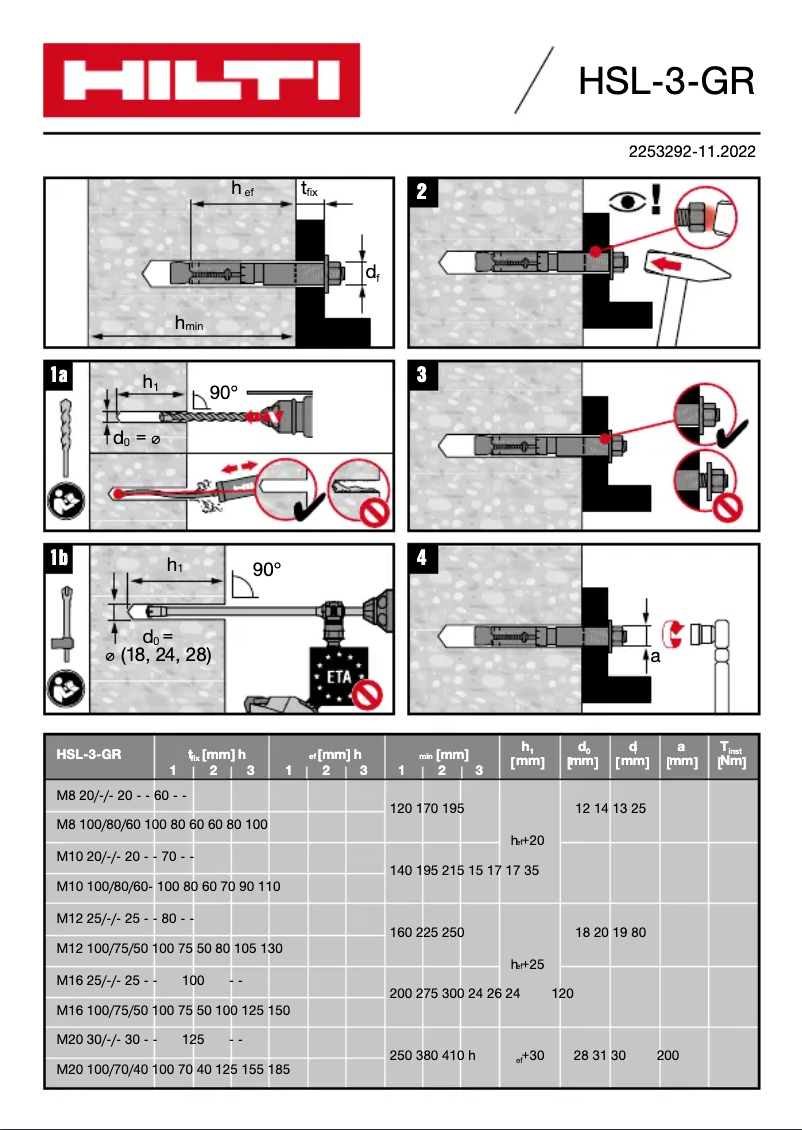 Imagen de la primera página del manual del dispositivo HSL-3-GR