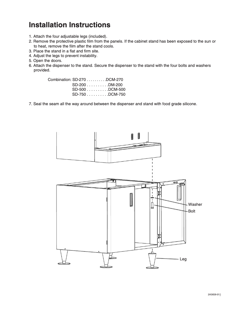 Imagen de la primera página del manual del dispositivo SD-750