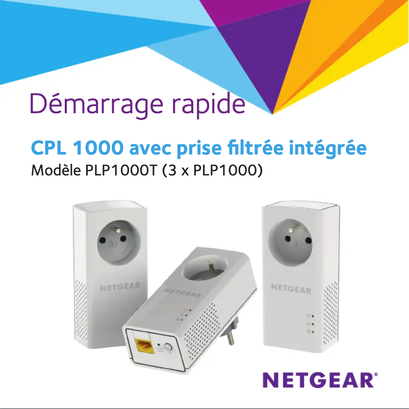 Página nº 1 - Guía de instalación Netgear PLP1000T