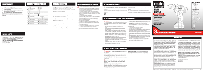 Imagen de la primera página del manual del dispositivo LCD-2050U