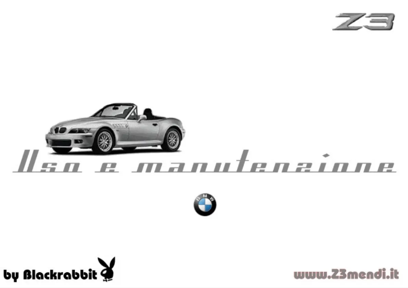 Imagen de la primera página del manual del dispositivo Z3 Roadster 1.8 (1997)