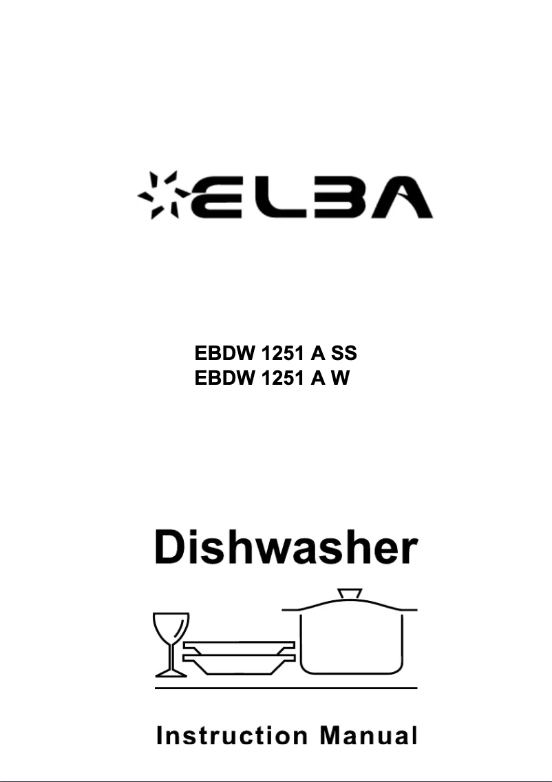 Página 1 del manual Manual de usuario Elba EBDW 1251 A SS
