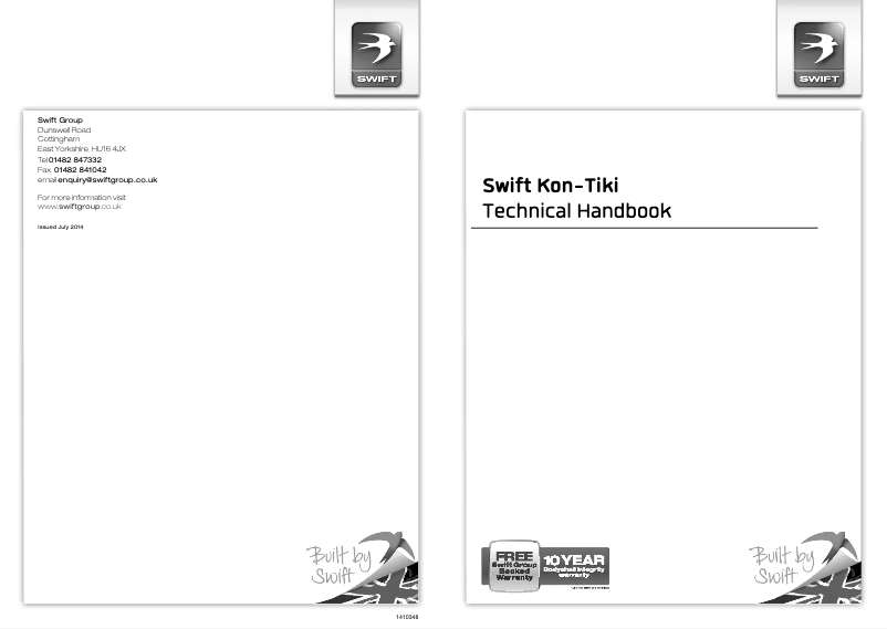 Imagen de la primera página del manual del dispositivo Kon-Tiki (2015)