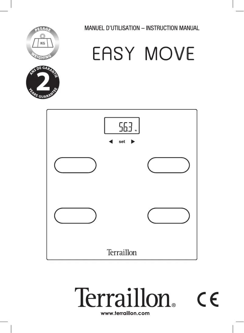 Imagen de la primera página del manual del dispositivo Easy Move