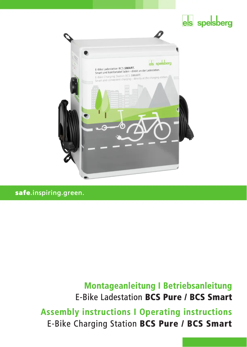 Imagen de la primera página del manual del dispositivo BCS Pure