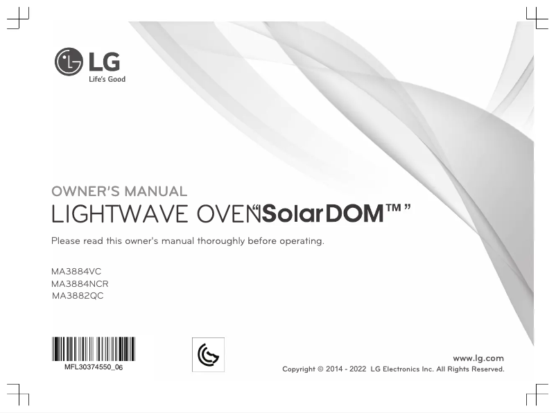 Imagen de la primera página del manual del dispositivo SolarDOM MA3882QC