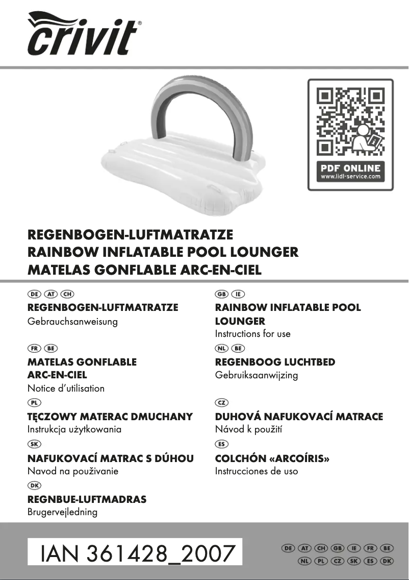 Imagen de la primera página del manual del dispositivo IAN 361428