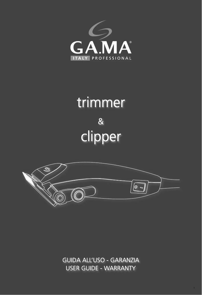 Página 1 del manual Manual de usuario GA.MA GC550