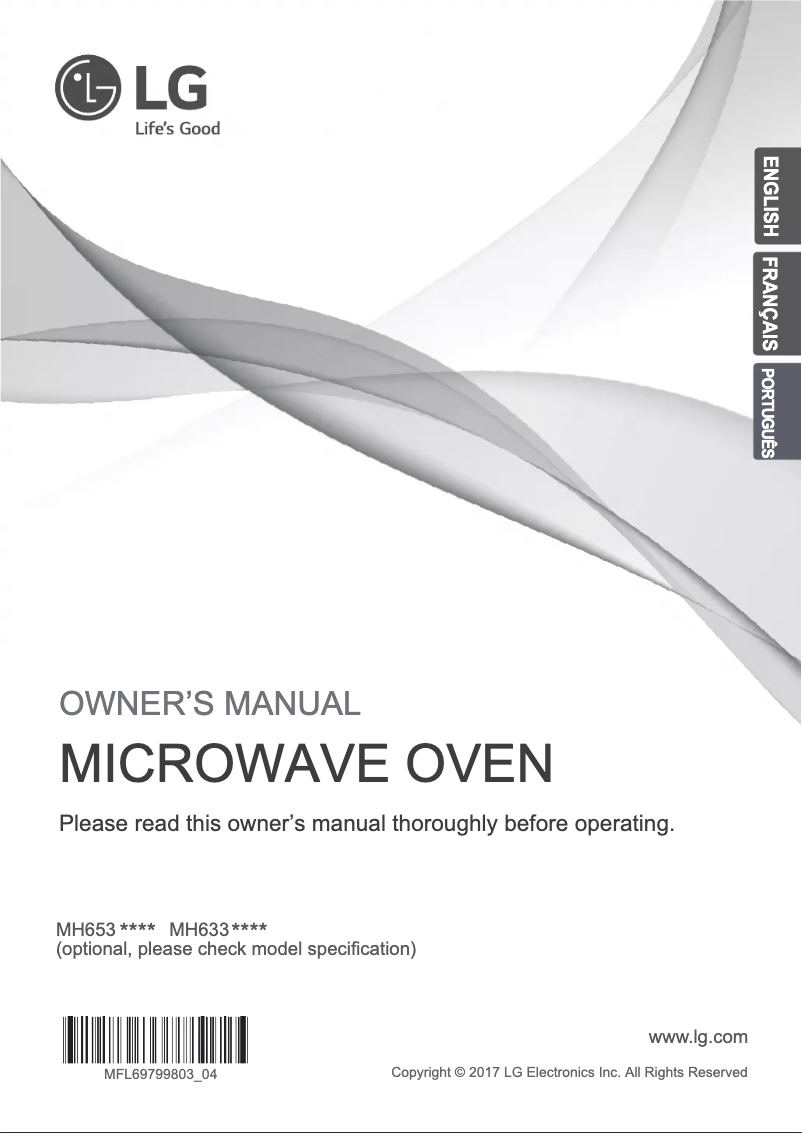 Imagen de la primera página del manual del dispositivo MH6336GIB