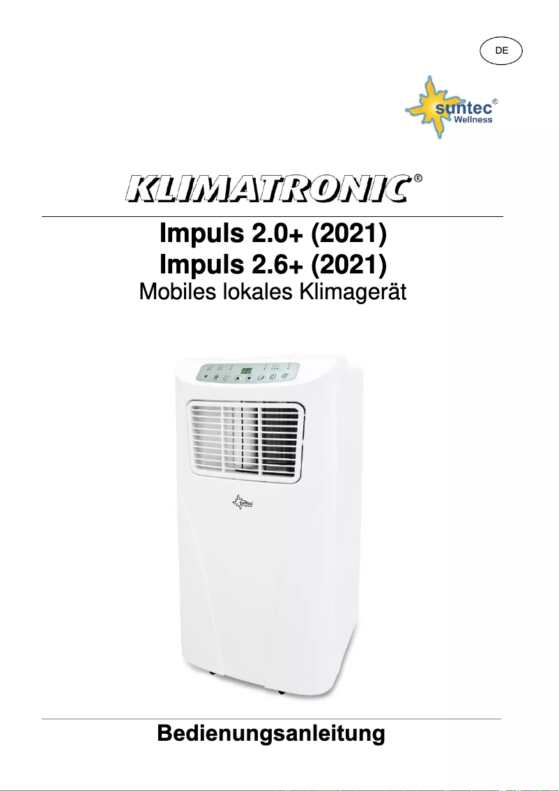 Imagen de la primera página del manual del dispositivo Impuls 20+