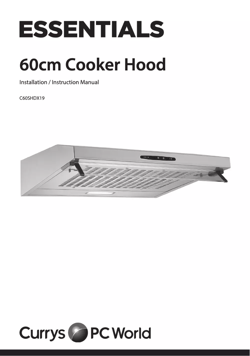 Página nº 1 - Manual de usuario Currys Essentials C60SHDX19