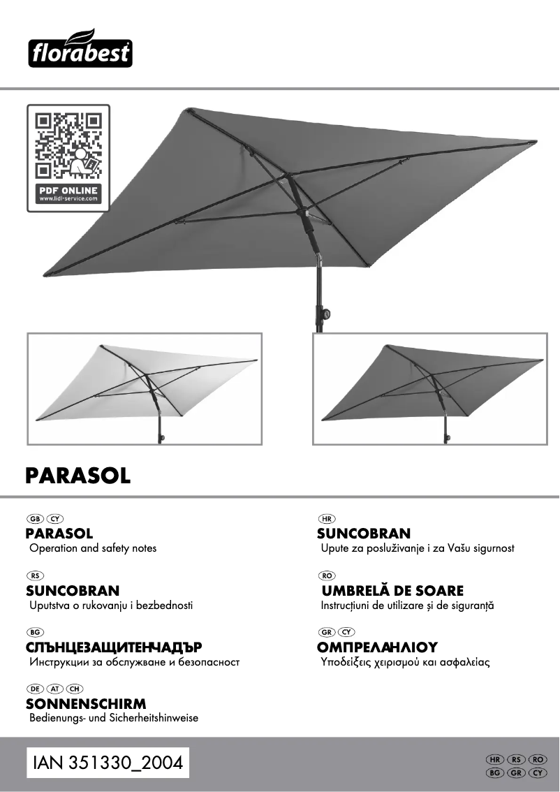 Página nº 1 - Manual de usuario Florabest IAN 292137
