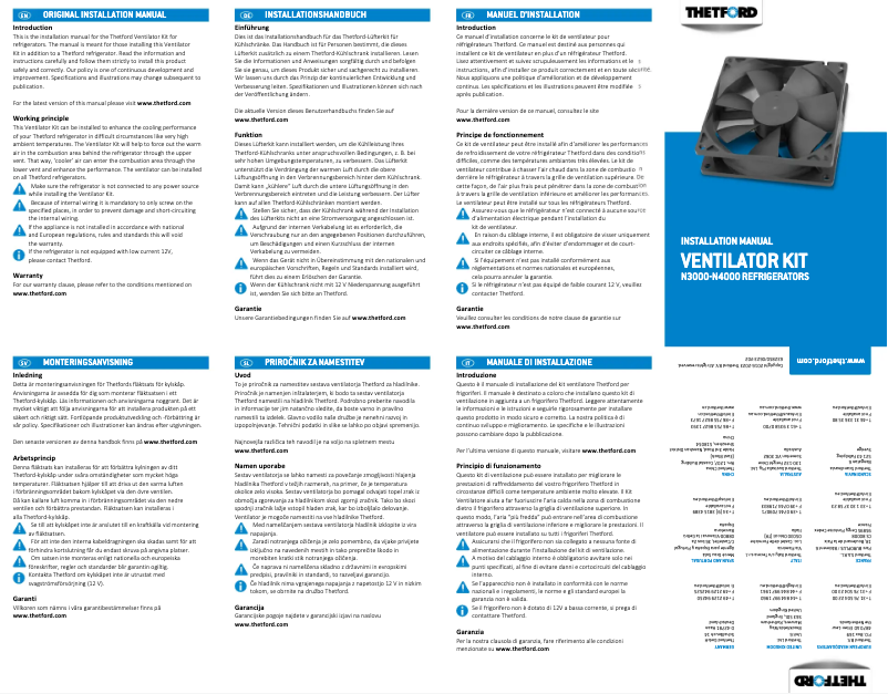 Imagen de la primera página del manual del dispositivo N3000