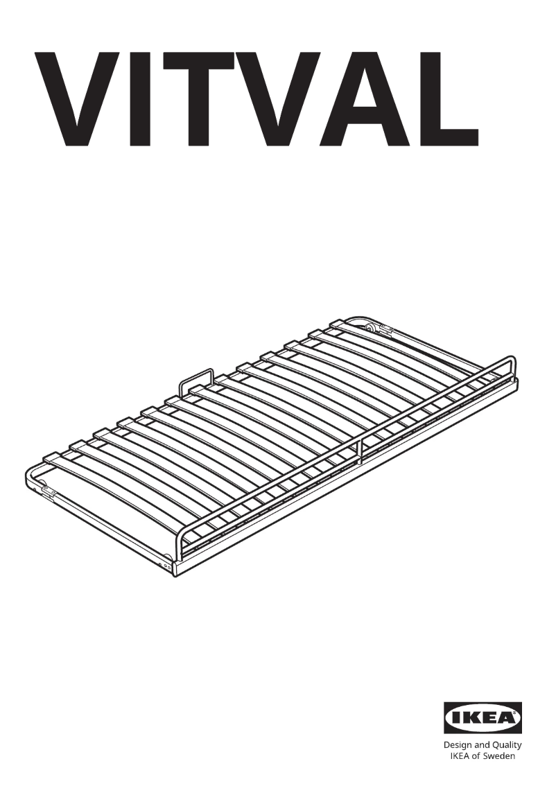 Página 1 del manual Manual de usuario Ikea VITVAL 104.483.25