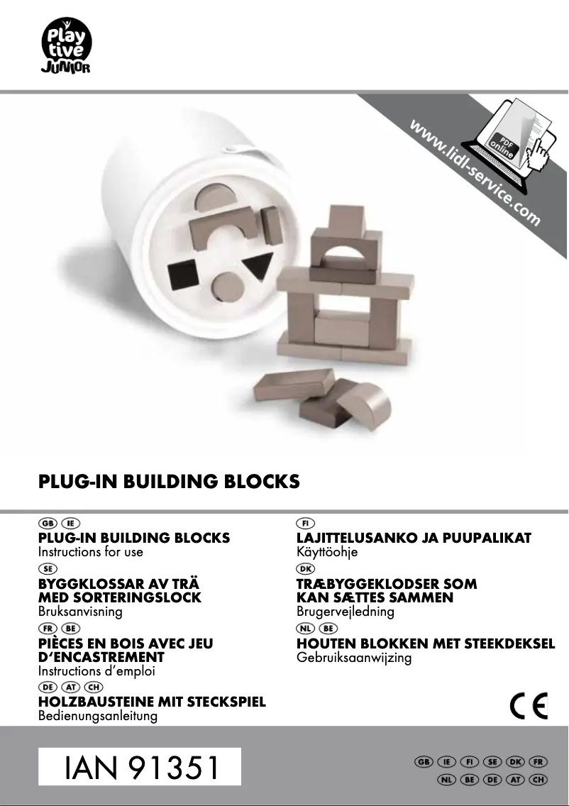 Imagen de la primera página del manual del dispositivo IAN 91351