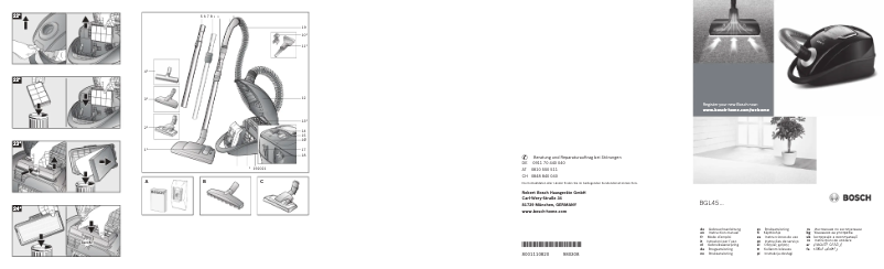 Imagen de la primera página del manual del dispositivo BGL45ZOO1