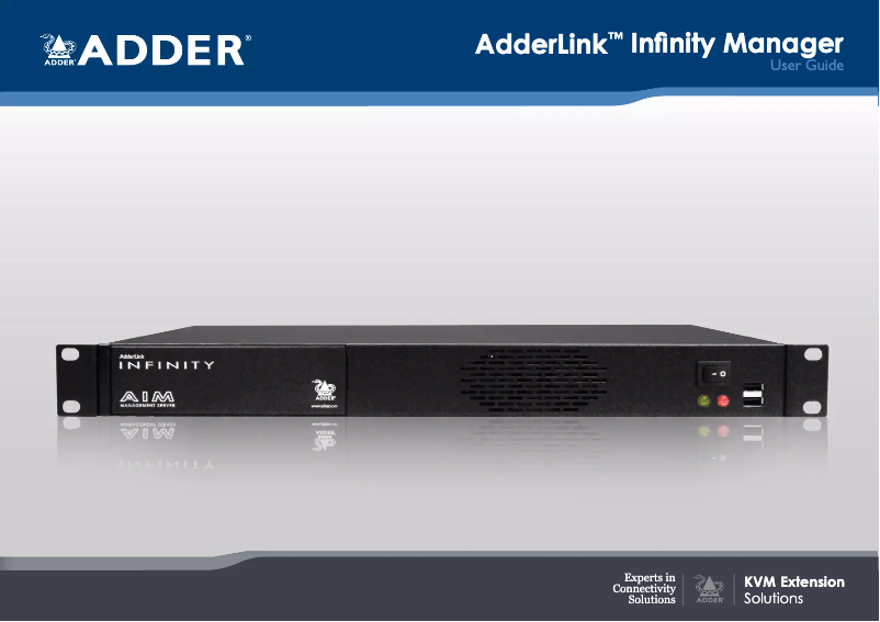 Página nº 1 - Manual de usuario Adder AIM-288